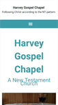 Mobile Screenshot of harveygospelchapel.org